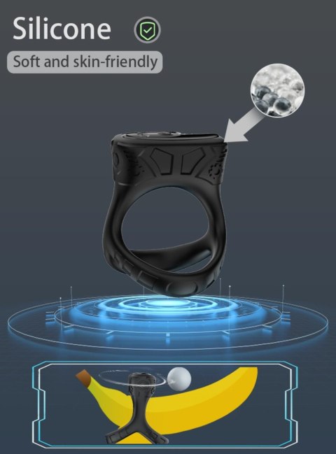 Mechay Black, 9 vibration functions B - Series Joy Mechay Black, 9 vibration functions B - Series Joy