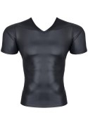 Męski t-shirt z wetlooka w serek L Regnes Fetish Planet Męski t-shirt z wetlooka w serek L Regnes Fetish Planet