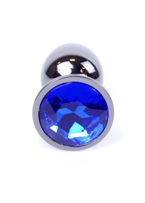 Plug-Jewellery Dark Silver PLUG- Dark Blue B - Series HeavyFun Plug-Jewellery Dark Silver PLUG- Dark Blue B - Series HeavyFun