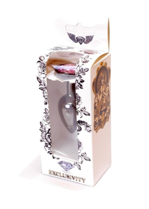Plug-Jewellery Dark Silver PLUG- Rose B - Series HeavyFun Plug-Jewellery Dark Silver PLUG- Rose B - Series HeavyFun