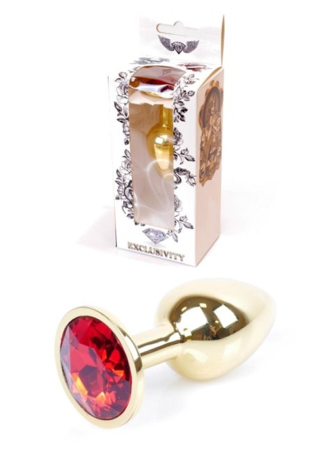 Plug-Jewellery Gold PLUG- Red B - Series HeavyFun Plug-Jewellery Gold PLUG- Red B - Series HeavyFun