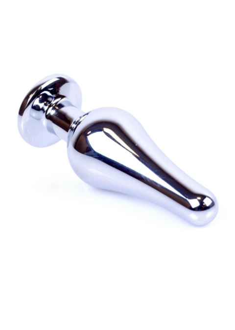 Plug-Jewellery Silver BUTT PLUG- Purple B - Series HeavyFun Plug-Jewellery Silver BUTT PLUG- Purple B - Series HeavyFun