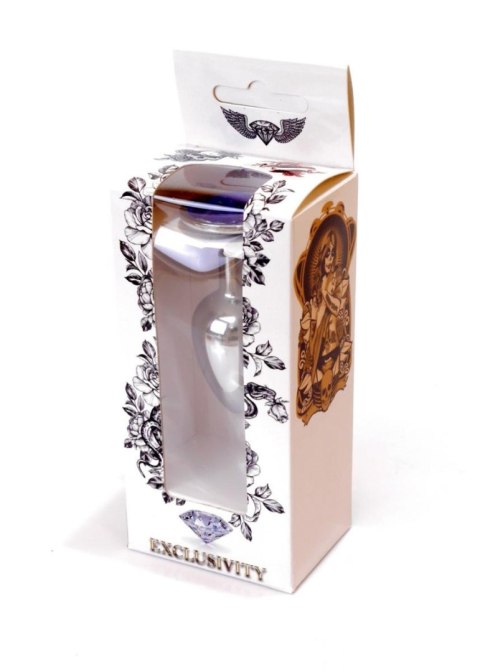 Plug-Jewellery Silver PLUG- Dark Blue B - Series HeavyFun