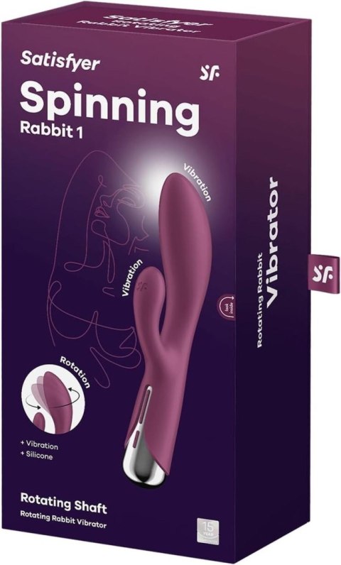 Satisfyer Spinning Rabbit 1 Red Satisfyer Satisfyer Spinning Rabbit 1 Red Satisfyer