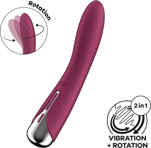 Satisfyer Spinning Vibe 1 Red Satisfyer Satisfyer Spinning Vibe 1 Red Satisfyer