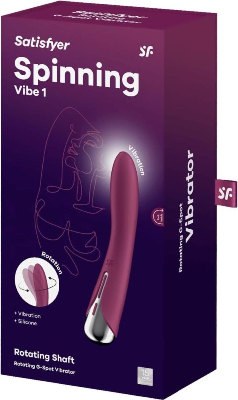 Satisfyer Spinning Vibe 1 Red Satisfyer Satisfyer Spinning Vibe 1 Red Satisfyer