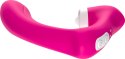 Stymulator silicone 2*9 vibration function Rose Red B - Series Joy Stymulator silicone 2*9 vibration function Rose Red B - Series Joy