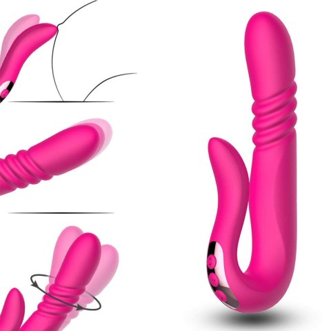 Deluxe Twirling Vibrating Thruster RED B - Series Cute Deluxe Twirling Vibrating Thruster RED B - Series Cute