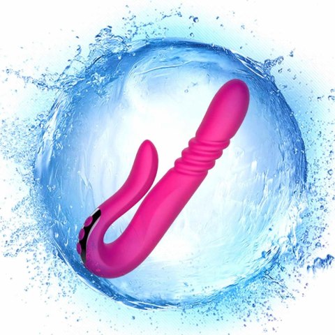 Deluxe Twirling Vibrating Thruster RED B - Series Cute Deluxe Twirling Vibrating Thruster RED B - Series Cute