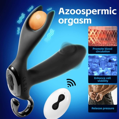 Dual tapping anal vibrator B - series Cute Dual tapping anal vibrator B - series Cute