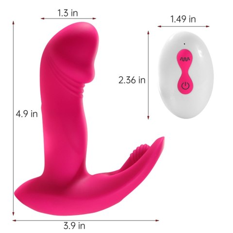 Flicking wearable vibrator B - series Cute Flicking wearable vibrator B - series Cute