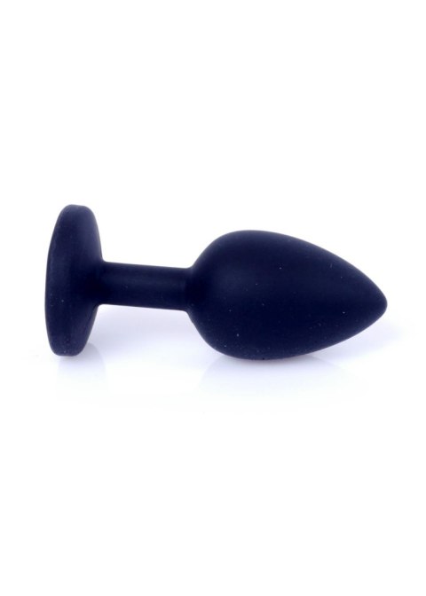 Plug-Jewellery Black Silicon PLUG Small- Pink Diamond B - Series HeavyFun Plug-Jewellery Black Silicon PLUG Small- Pink Diamond B - Series HeavyFun