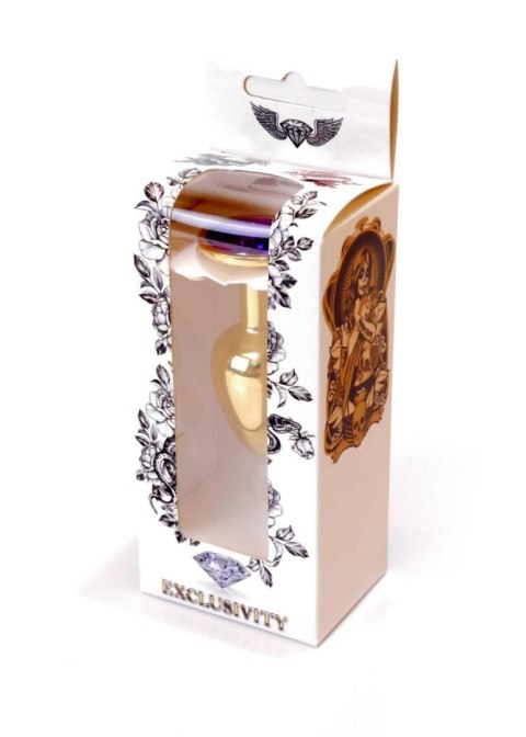 Plug-Jewellery Gold PLUG- Purple B - Series HeavyFun Plug-Jewellery Gold PLUG- Purple B - Series HeavyFun