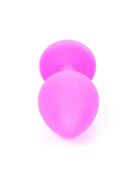 Plug-Jewellery Pink Silicon PLUG Medium- Light Blue Diamond B - Series HeavyFun Plug-Jewellery Pink Silicon PLUG Medium- Light Blue Diamond B - Series HeavyFun