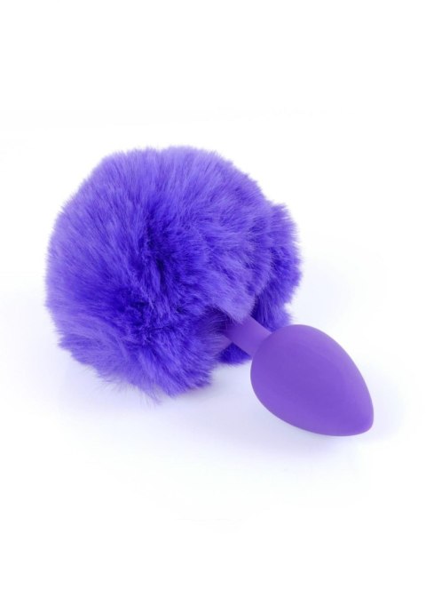 Plug-Jewellery Silicon PLUG - Bunny Tail - Purple B - Series HeavyFun Plug-Jewellery Silicon PLUG - Bunny Tail - Purple B - Series HeavyFun