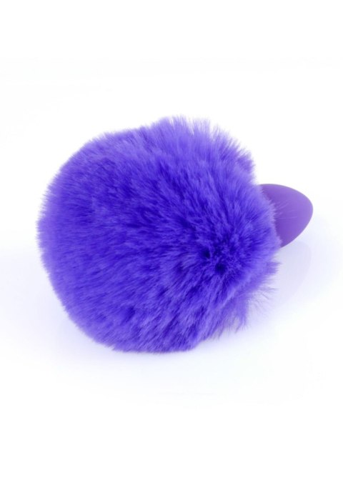 Plug-Jewellery Silicon PLUG - Bunny Tail - Purple B - Series HeavyFun Plug-Jewellery Silicon PLUG - Bunny Tail - Purple B - Series HeavyFun