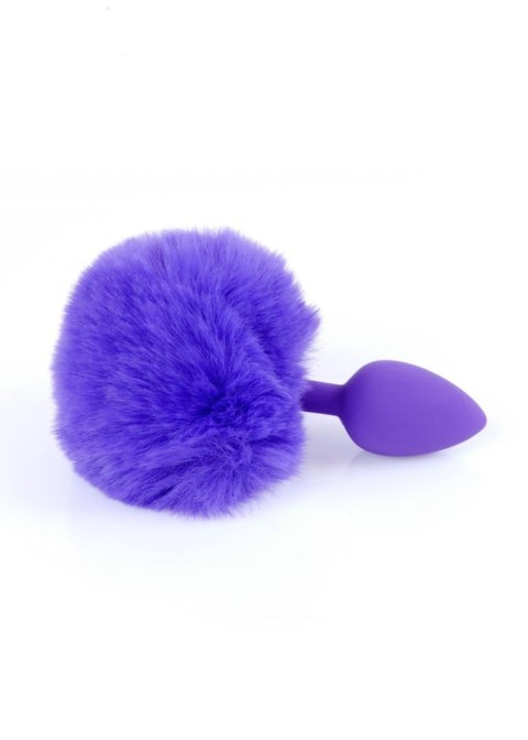 Plug-Jewellery Silicon PLUG - Bunny Tail - Purple B - Series HeavyFun Plug-Jewellery Silicon PLUG - Bunny Tail - Purple B - Series HeavyFun