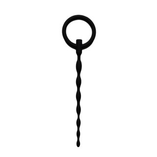 Silicone Penis Plug With Pull Ring EasyGlide