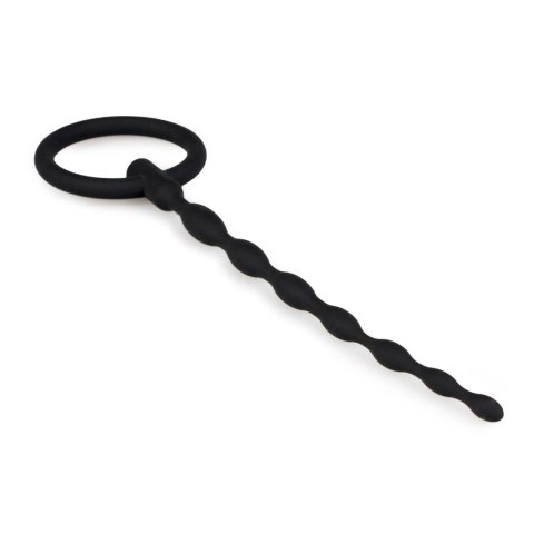 Silicone Penis Plug With Pull Ring EasyGlide