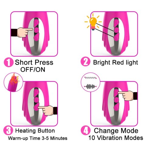 Wibrator-Joker Heating Double Vibrating Massage Stick B - Series Lyla Wibrator-Joker Heating Double Vibrating Massage Stick B - Series Lyla