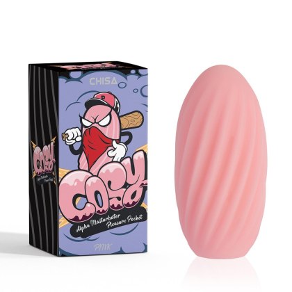 Cosy Alpha Pleasure Pocket - kieszonkowy masturbator z TPE, różowy