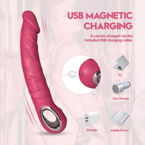 Realistic Vibrator PINK B - series Cute Realistic Vibrator PINK B - series Cute