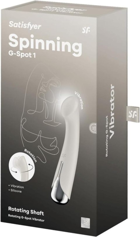 Satisfyer Spinning G-Spot 1 Beige Satisfyer Satisfyer Spinning G-Spot 1 Beige Satisfyer