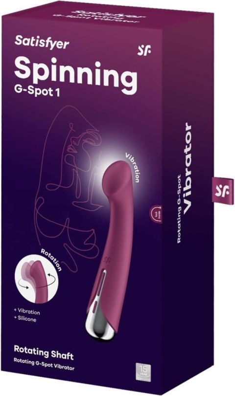 Satisfyer Spinning G-Spot 1 Red Satisfyer Satisfyer Spinning G-Spot 1 Red Satisfyer