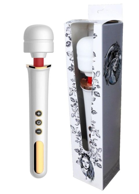 Stymulator-Massager Super Powerful USB White 10 Function B - Series Magic Stymulator-Massager Super Powerful USB White 10 Function B - Series Magic