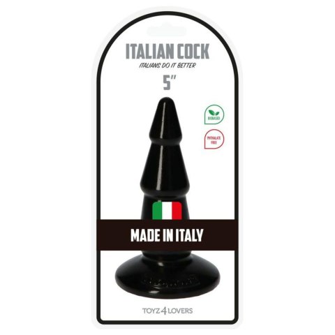 Anal Plug- Pino Black Toyz4lovers Anal Plug- Pino Black Toyz4lovers
