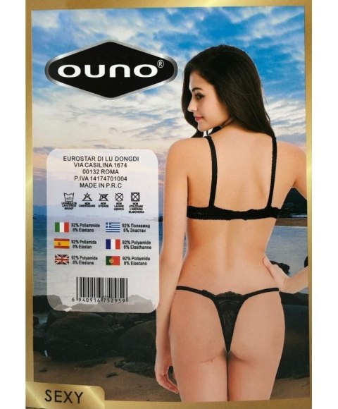 Ouno-Sexy Lingerie Set 2 parts-S/M-White Ouno Ouno-Sexy Lingerie Set 2 parts-S/M-White Ouno