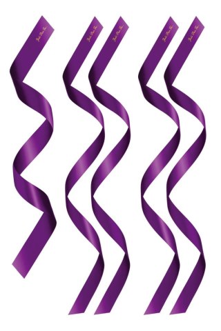 PACK HEADBANDS 1 + 4 PURPLE (Size: TU) Sweet Caress