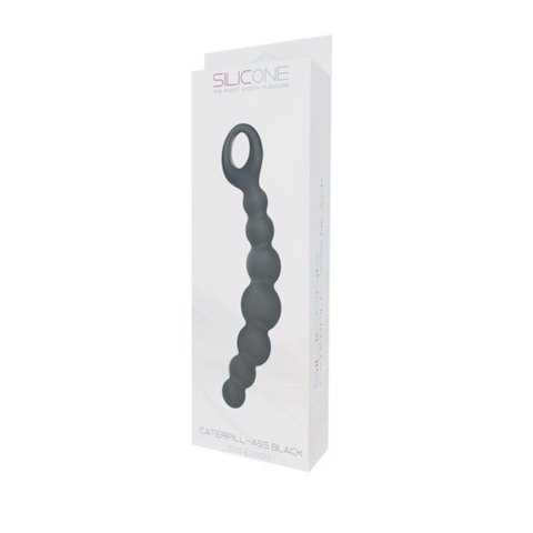 Plug/kulki-FALLO ANALE CATERPILL-ASS SILICONE BLACK Toyz4lovers Plug/kulki-FALLO ANALE CATERPILL-ASS SILICONE BLACK Toyz4lovers