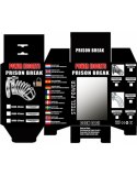 Prison BReak black small 40 mm with lock Power Escorts