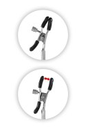 SET 2 BLACK BREAST CLAMPS Sweet Caress SET 2 BLACK BREAST CLAMPS Sweet Caress