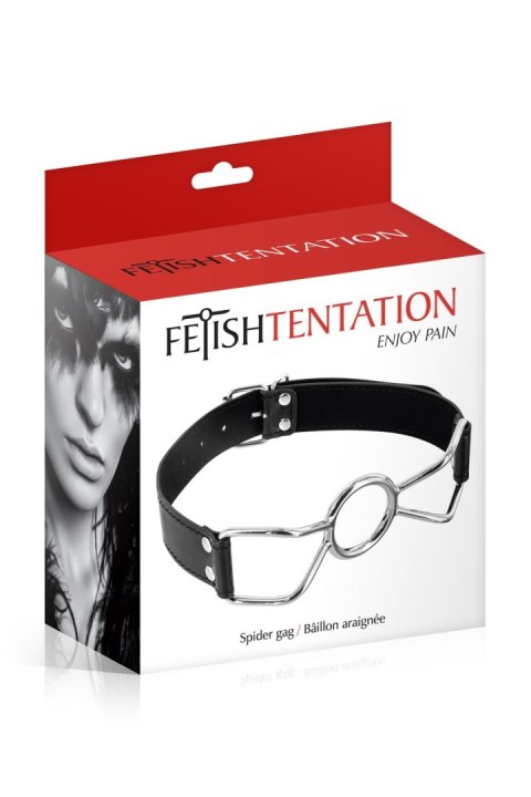 SPIDER OPEN MOUTH GAG BLACK Fetish Tentation SPIDER OPEN MOUTH GAG BLACK Fetish Tentation