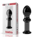 4.5"" Glass Romance Black Lovetoy 4.5"" Glass Romance Black Lovetoy