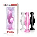 4.5"" Glass Romance Clear Lovetoy 4.5"" Glass Romance Clear Lovetoy