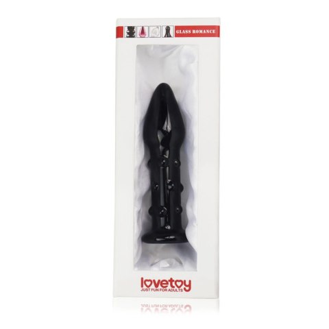 5.5"" Glass Romance Black Lovetoy 5.5"" Glass Romance Black Lovetoy