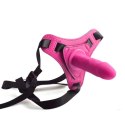 Cintura regolabile strap-on Pink con fallo realistico Toyz4lovers Cintura regolabile strap-on Pink con fallo realistico Toyz4lovers