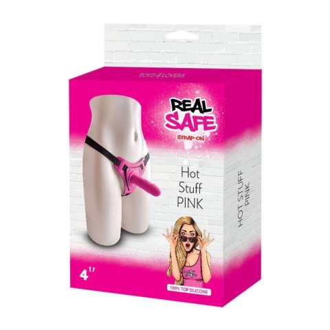 Cintura regolabile strap-on Pink con fallo realistico Toyz4lovers Cintura regolabile strap-on Pink con fallo realistico Toyz4lovers