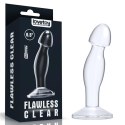 Flawless Clear Prostate Plug 6.5'' Lovetoy Flawless Clear Prostate Plug 6.5'' Lovetoy