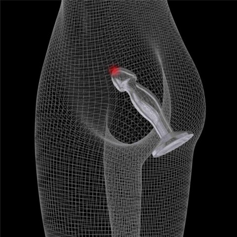 Flawless Clear Prostate Plug 6.5'' Lovetoy Flawless Clear Prostate Plug 6.5'' Lovetoy