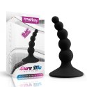 Lure me Beaded Anal Plug Black Lovetoy Lure me Beaded Anal Plug Black Lovetoy