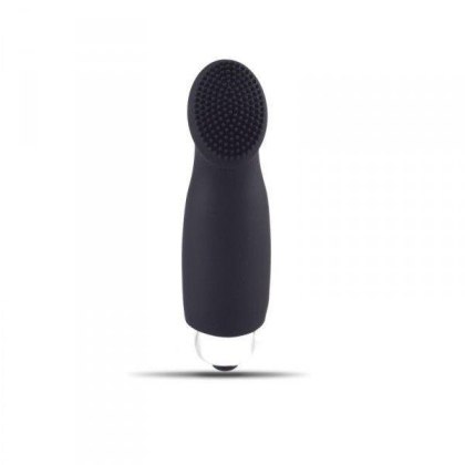 Toyz4lovers Finger Fan Tease - mini wibrator z silikonu, czarny