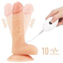 Vibrating Easy Strapon Set 7.0'' Lovetoy Vibrating Easy Strapon Set 7.0'' Lovetoy