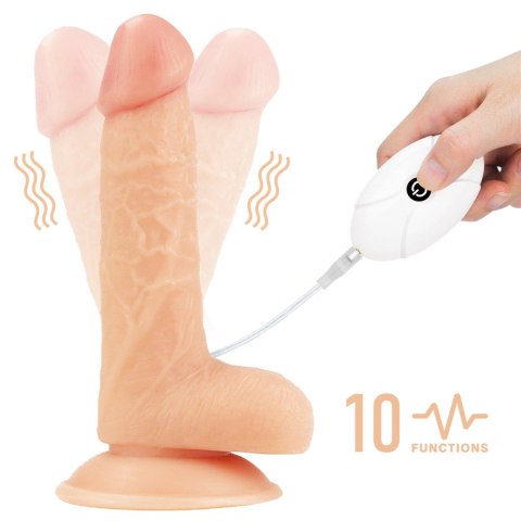 Vibrating Easy Strapon Set 7.0'' Lovetoy Vibrating Easy Strapon Set 7.0'' Lovetoy