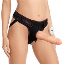 Vibrating Easy Strapon Set 7.5'' Lovetoy Vibrating Easy Strapon Set 7.5'' Lovetoy