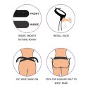 Vibrating Easy Strapon Set 7.5'' Lovetoy Vibrating Easy Strapon Set 7.5'' Lovetoy
