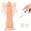 Vibrating Easy Strapon Set 7.5'' Lovetoy Vibrating Easy Strapon Set 7.5'' Lovetoy